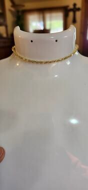 Classic 925 Two-Tone Diamond-Cut Rope Chain Bracelet 6"